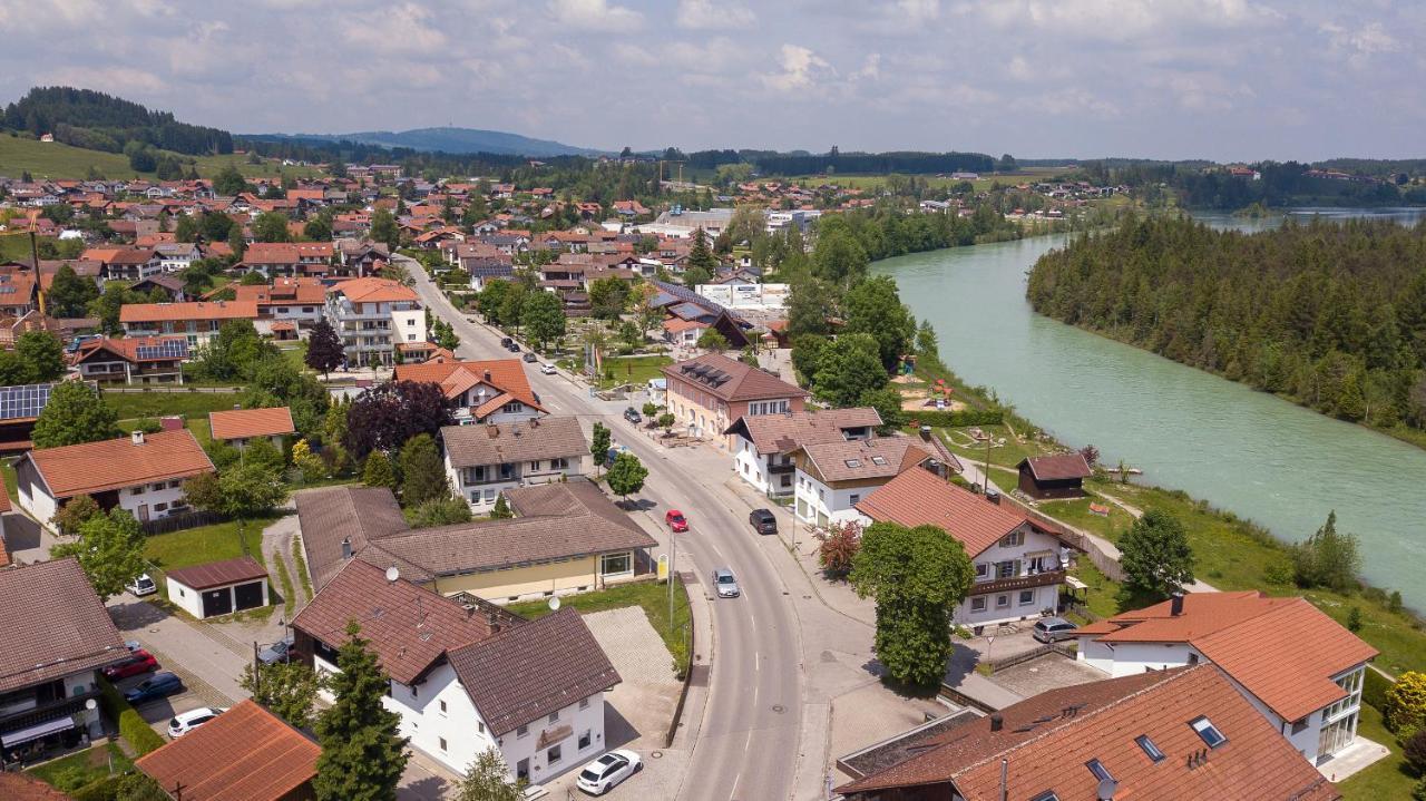 Moderne Praktische Ferienwohnung Am See Fewo3 Lechbruck Exteriér fotografie
