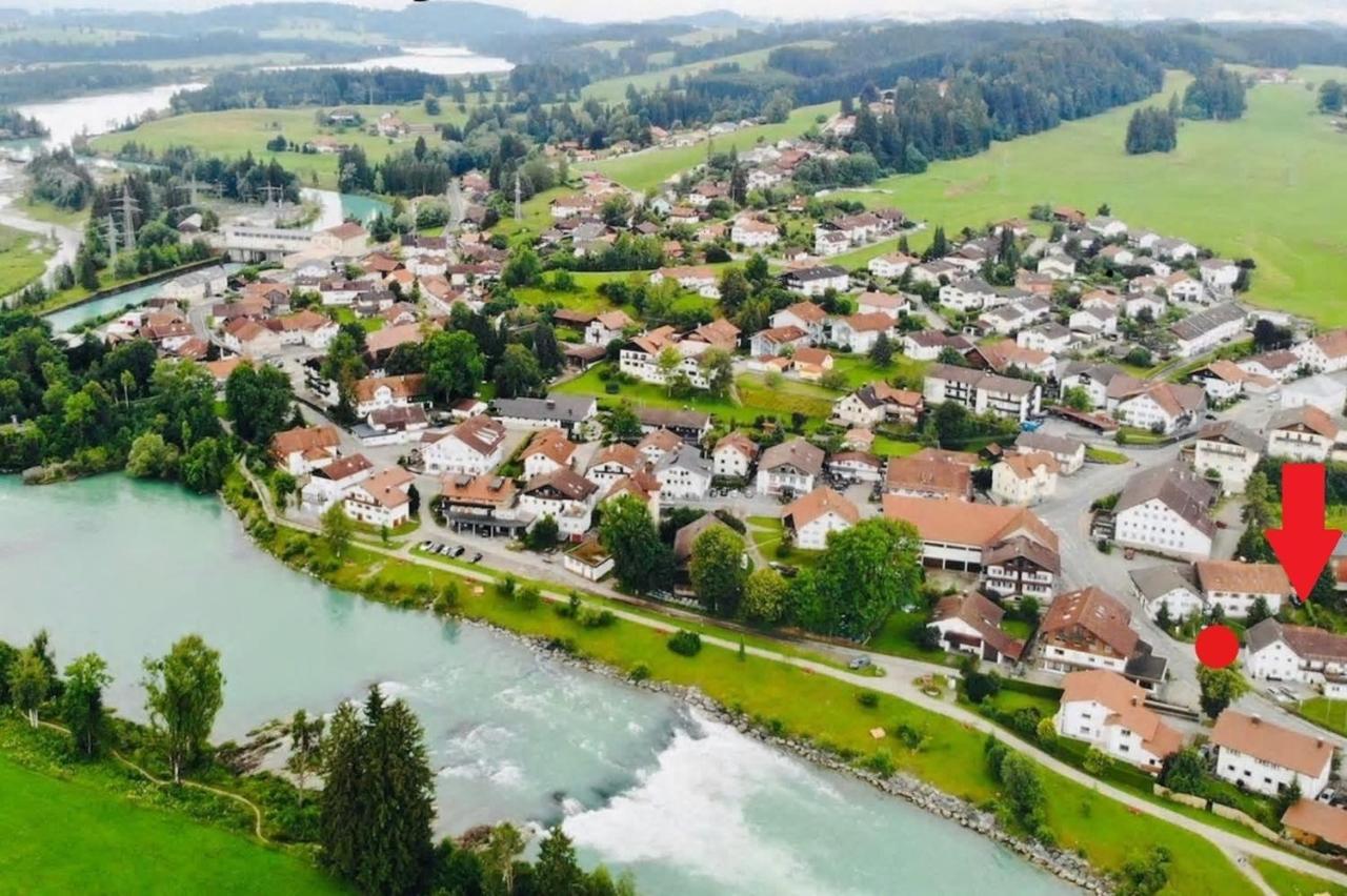 Moderne Praktische Ferienwohnung Am See Fewo3 Lechbruck Exteriér fotografie